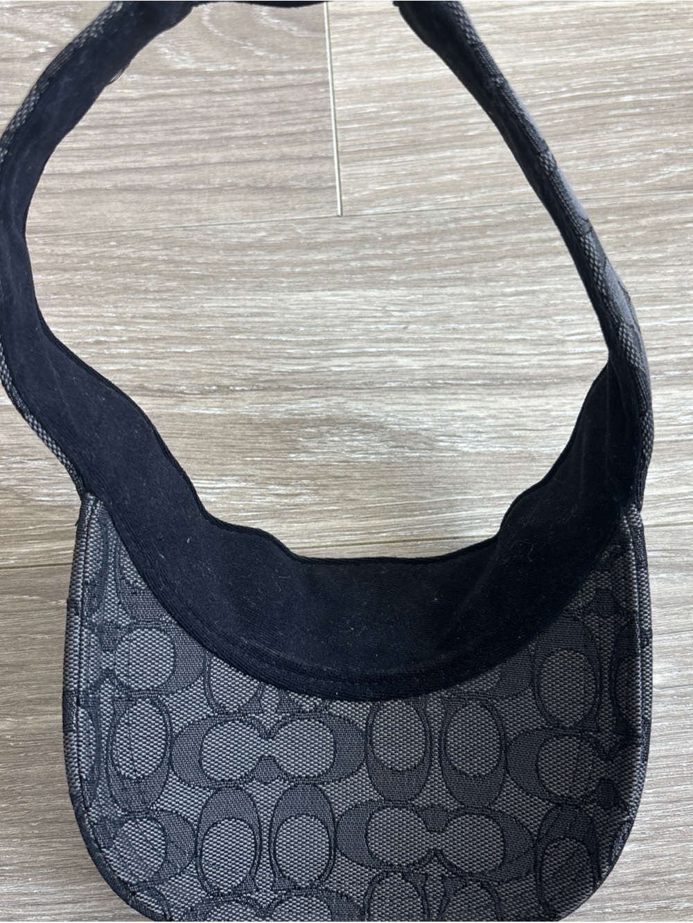 Coach Black Signature Jacquard Strap - Picture 2 of 3